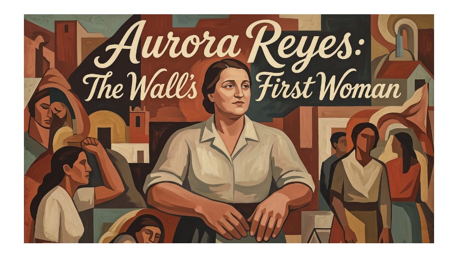 Aurora Reyes The Walls First Woman — cover