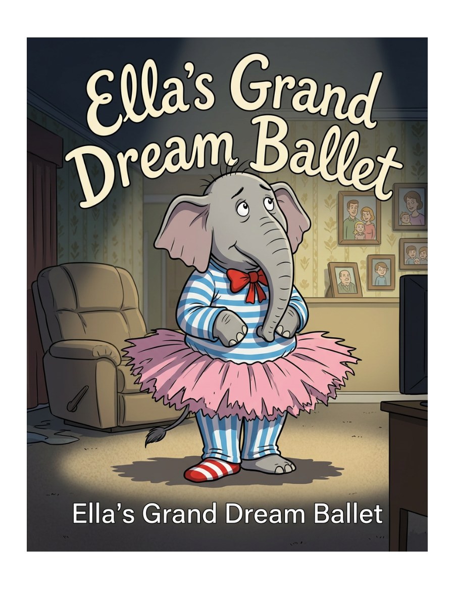 Ella the Dancing Elephant — cover