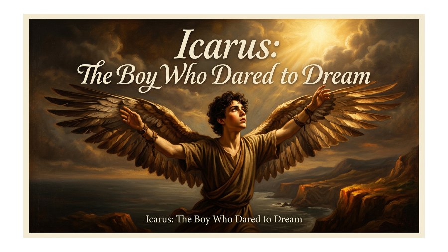 Icarus The Boy Who Could Fly (2) — cover